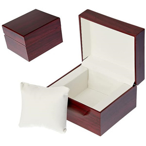 กล่องของขวัญสร้อยข้อมือนาฬิกาไม้กล่องใส่เครื่องประดับ - Product Image 1