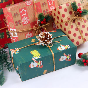 Popular Kraft Paper <b>Christmas</b> Gift Wrapping Paper - Product Image 3