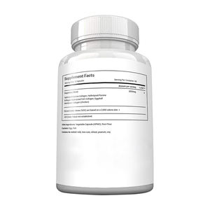 Vente en gros de capsules de supplément multi-collagène Complément nutritionnel hydrolysé complexe 5 <span class=keywords><strong>types</strong></span> de capsules de collagène de source alimentaire - Product Image 2