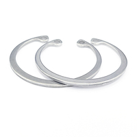 Stainless Steel C-Type Circlip, Internal Retaining Ring for Hole, Industrial Fastener