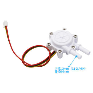 Sensor de Flujo de Efecto Hall Miniatura para Agua, Conexión Rápida de 2 Puntos, para Cafetera y Dispensador de Agua con Interfaz Pagoda - Product Image 6