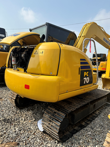 Excavatrice sur chenilles KOMATSU PC70 d'occasion de haute qualité, petite taille, 6,5 tonnes, faible nombre d'heures de travail, pas de révision importante, vente chaude - Product Image 3