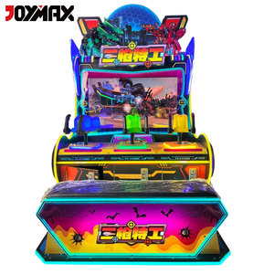 Machine de <span class=keywords><strong>jeu</strong></span> vidéo d'arcade de tir au pistolet simulateur à monnayeur pour 3 joueurs, avec système de récompense par points, pour centres de divertissement - Product Image 3