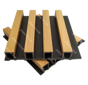 Pannello Murale WPC Semi-Coperto per Interni, Pannelli in <span class=keywords><strong>Legno</strong></span>-Plastica per Decorazione di Sfondi Interni - Product Image 3