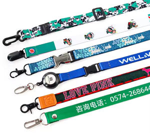 BSBH High Quality Custom Logo Twill <b>Polyester</b> <b>Lanyard</b> Keychain Thermal Transfer Printing With Personalized Sublimation <b>Lanyard</b> - Product Image 1