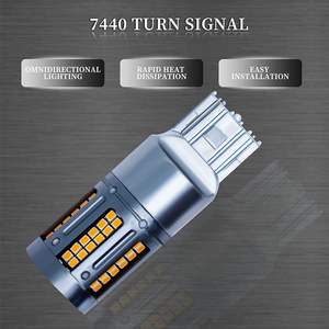 FSYLX Bombilla LED BA15S P21W de 5W y 1100 lm con 84SMD, Lámpara de Señal de Giro Canbus 1156 3156 7440, Luces Traseras para JETTA - Product Image 5