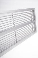 Grille de ventilation carrée en aluminium de haute qualité, durable et réglable, pour plafond, diffuseur de climatisation, estampillée