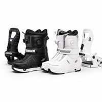 Fixations de snowboard Pro Fast-in Step-on pour adultes, tout-terrain, rembourrées en EVA, à entrée rapide, équipement de snowboard en gros