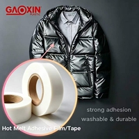 Ruban adhésif thermofusible double face en TPU de bonne qualité pour le collage sans couture des ourlets de vêtements, des t-shirts, des capuches de vestes d'extérieur et des patte de boutonnage