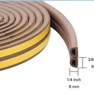Joint d'étanchéité moderne en <span class=keywords><strong>mousse</strong></span> EPDM auto-adhésif en alliage de zinc durable pour porte de <span class=keywords><strong>garage</strong></span> - Product Image 5