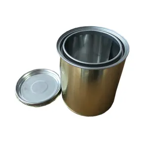 高安全级别环保材料0.37升糖果桶食品级元锡罐