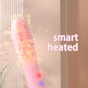 Haslove vendita calda bacchetta per adulti vibratore USB riscaldato doppio testa Dildo giocattolo per le <span class=keywords><strong>donne</strong></span> 20 modalità - Product Image 4