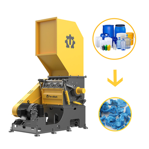 Solution de machine de recyclage personnalisée 55KW pour déchets solides, verre, papier, palettes, sacs et plastique – Technologie de broyage et de déchiquetage - Product Image 6