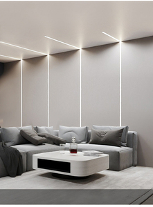 ไฟติดตามแบบราง LED เชิงพาณิชย์  ดาวน์ไลท์แบบเส้น  IP44  แถบไฟอะลูมิเนียม  ติดตั้งบนพื้นผิว - Product Image 5