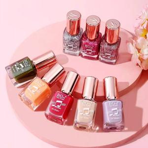 Vernis à ongles liquide BGVE, nouveau, non pelable, paillettes colorées, à base d'<span class=keywords><strong>huile</strong></span>, transparent, séchage rapide, sans lampe, couleur nude - Product Image 1