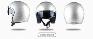 Nouveau casque de moto unisexe homologué DOT, demi-casque ouvert avec matériau ABS, haute sécurité pour toutes les saisons - Product Image 6