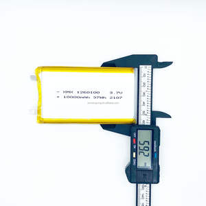 Hochleistungs-XMX Wiederaufladbare Li-Polymer-Batterie 1260110 10000Ah für Mobiltelefone, Powerbanks & Elektrische Ventilatoren - Auf Lager - Product Image 4