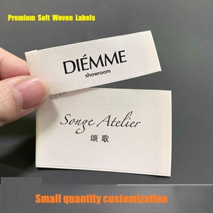 Etichette Tessute Personalizzate per <span class=keywords><strong>Abbigliamento</strong></span>, Etichette per Colletti e Tag, Marchi Tessuti ad Alta Densità, Marchi Personalizzati per <span class=keywords><strong>Abbigliamento</strong></span> Uomo e Donna - Product Image 2