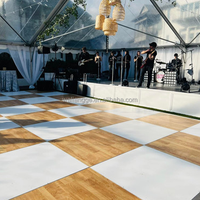 Panneau de sol de danse 20*20 pieds, imperméable, pour fêtes et mariages, vente en gros