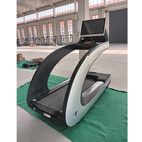 Mesin Lari Treadmill Elektrik Komersial Laris untuk Peralatan Olahraga Gym dan Binaraga dengan Layar LED