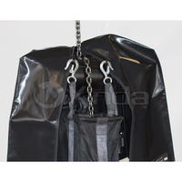 Housse de palan à câble métallique à fermeture éclair du fabricant OEM Housse de protection pour palan à chaîne en bâche robuste