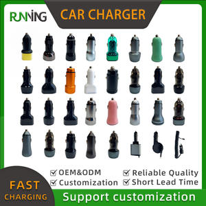 Cargador de Coche PD Confiable, Cargador Rápido de Coche con Doble Puerto USB C + USB <span class=keywords><strong>A</strong></span> y Chip IC Inteligente - Product Image 4