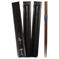 Baguettes jetables de qualité supérieure en papier de 24 cm, pointe double, pour sushi, logo personnalisé coréen, achat de baguettes japonaises
