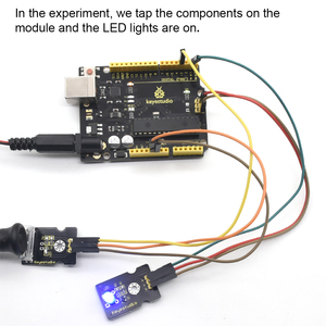 Módulo Sensor de Batida Keyestudio para Programação STEM para <span class=keywords><strong>Arduino</strong></span> UNOR3 - Product Image 5