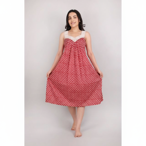 Vêtements d'intérieur en coton à la mode pour femmes vêtements de détente et de nuit en bambou respirant pour une vie confortable - Product Image 1