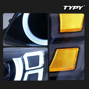 TYPY 12V New <b>LED</b> <b>Headlights</b> for Hilux Vigo 2008-2014 Daytime Running Lights 8000 Lumens 6000K - Product Image 5