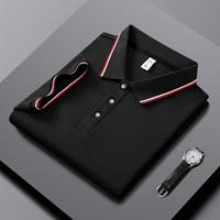 Kaos Polo Pria Kustom Bordir Logo Polos Berkualitas Tinggi untuk Olahraga dan Bisnis Musim Panas Unisex Grosir