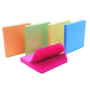 Promoción de Artículos Escolares y de Oficina: Bloc de Notas Autoadhesivo Colorido y Fácil de Transportar, Notas Adhesivas con Forma 3x3, 100 Hojas - Product Image 2