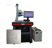 Nouvelle machine de marquage laser UV 5W à refroidissement par eau, tête Galvo, contrôle EZCAD, usage domestique, bois, cuir, papier, matériaux non métalliques, AI BMP DST