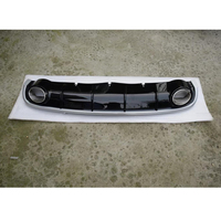 A6 C7 No Sline(2012-2015) Remplacer le diffuseur arrière de style RS6 Prix d'usine OEM C7 RS6 Noir Stye Diffuseur arrière pour Audi A6 C7