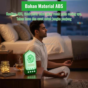 Lecteur audio Coran à brancher sur prise murale, veilleuse LED à commande tactile, haut-parleur de récitation de ruqyah et de zikir pour la maison, cadeau de Ramadan et de l'Aïd - Product Image 6