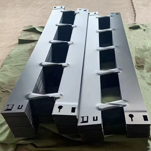 Ornements de jardin en acier Corten et acier galvanisé, respectueux de l'environnement, pour clôtures et bordures de jardin, style Art Déco - Product Image 4