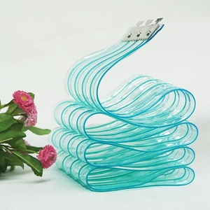 2mm Kalınlığında Rüzgar Geçirmez Toz Geçirmez PVC Nervürlü Şerit Perde Atölye Fabrikası İçin - Product Image 1