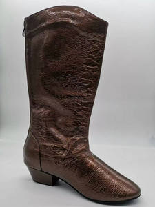 Nouvelles chaussures de danse Salsa Jazz Party Cheerleading talon personnalisé bottes en daim couleur vert bleu marron livraison rapide - Product Image 4