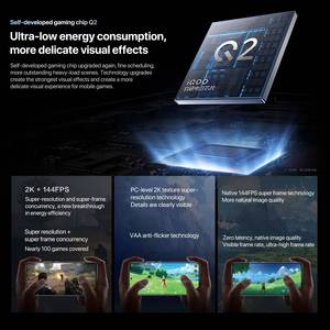 Prix d'usine VlVO IQOO 13 Smartphones originaux avec identification faciale, déverrouillage par empreinte digitale, écran 6,82 pouces, téléphone Android 5G, batterie 6150 mAh - Product Image 6