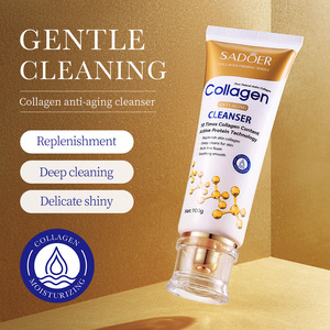 SADOER Kit per la Cura della Pelle al Collagene Osseo e Oro con Siero Essenza Antirughe, Gel <span class=keywords><strong>Viso</strong></span>, Maschera Idratante e Sbiancante - Product Image 2