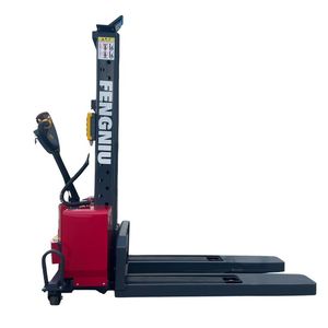 Carrello Elevatore Elettrico ad Alta Efficienza FengNiu, Stoccatore di <span class=keywords><strong>Pallet</strong></span> Portatile, Altezza di Sollevamento 1500mm - Product Image 1