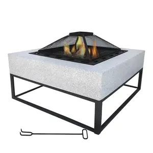High Quality Magnesium Oxide Iron Camping Firepit Outdoor Heating Fire Pit