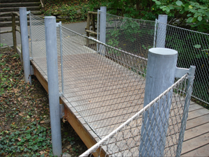 ตาข่าย<span class=keywords><strong>ล</strong></span>วดสลิงสแตนเลสสำหรับป้องกันควา<span class=keywords><strong>ม</strong></span>ปลอดภัยสำหรับราวบันได - Product Image 6