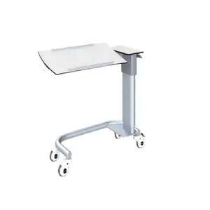 Peralatan Medis Perabot Rumah Sakit Samping Meja Meja Overbed Meja Makan Samping Tempat Tidur Medis untuk Dijual