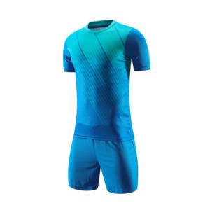 Commercio all'ingrosso veloce asciutto traspirante di alta qualità in poliestere 100% squadra personalizza maglia da calcio uniforme da calcio uniforme - Product Image 2