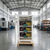 Régulateur de tension automatique triphasé série TNS, stabilisateur de tension servo AVR avec multiprotection, fabrication directe usine, acceptation des commandes personnalisées