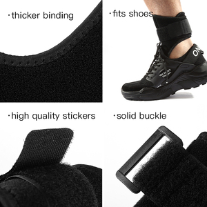 Ayarlanabilir toptan ayak bakımı ortez Brace elastik Dorsal atel ayak bileği desteği sıkıştırma bağ kemer ayak atel aracı - Product Image 4
