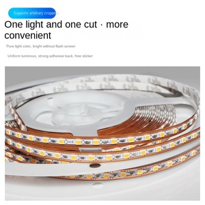 Ligne lumineuse à LED encastrée bande d'armoire sans soudure lumière linéaire fente armoire ligne aluminium lumière - Product Image 4