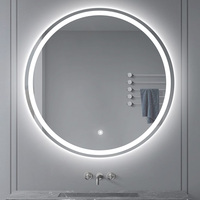 Miroir de maquillage mural double face grossissant 3X Miroir de rasage Miroir de salle de bain