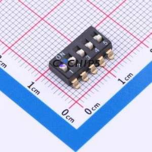 SC-05KP DIP Switch SMD-10P,6.1x14.1mm Switch ( Number of Switch Sections: 5 )( Lead Spacing: 2.54mm ) - Product Image 1